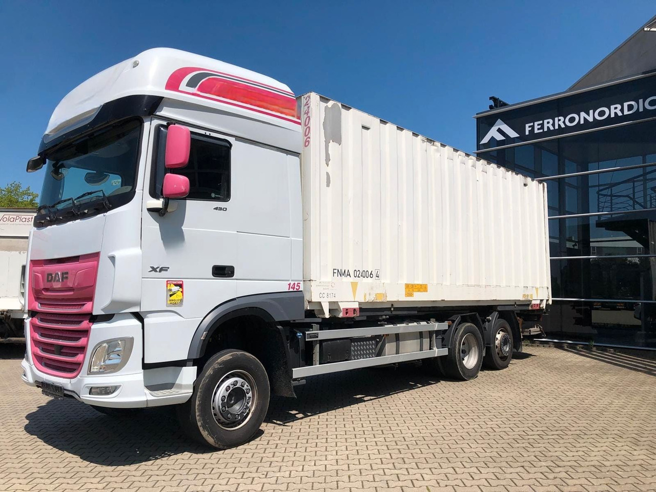 DAF XF450 SSC Lenk/Lift*LBW*AHK*Standkl.*inkl.Koffer - Φορτηγό μεταφοράς εμπορευματοκιβωτίων/ Κινητό αμάξωμα: φωτογραφία 3 DAF XF450 SSC Lenk/Lift*LBW*AHK*Standkl.*inkl.Koffer - Φορτηγό μεταφοράς εμπορευματοκιβωτίων/ Κινητό αμάξωμα: φωτογραφία 3