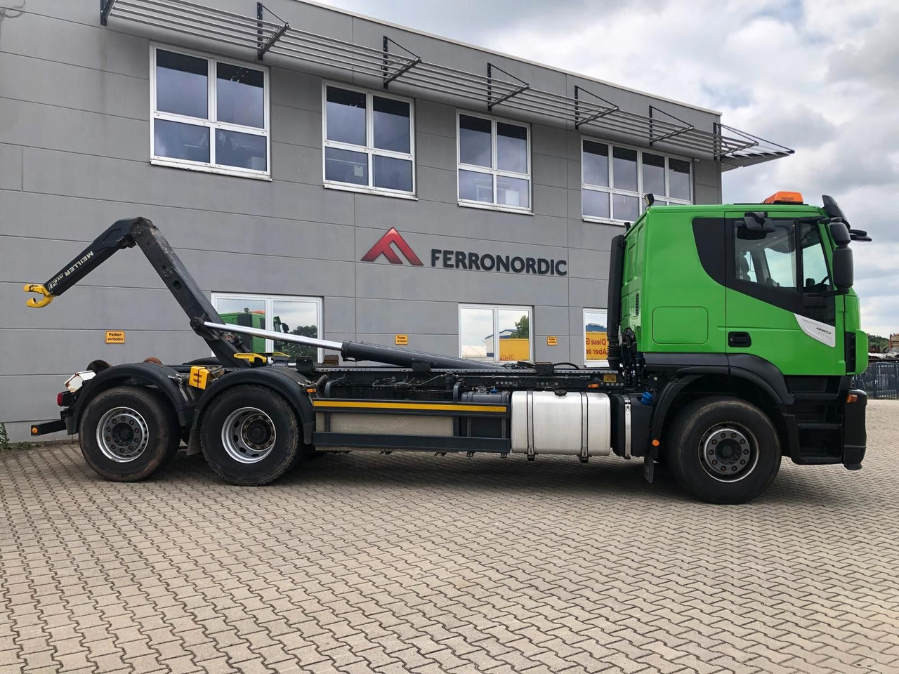 Iveco Stralis 460 AHK*Lenk/Lift-Achse*Meiller - Φορτηγό φόρτωσης γάντζου: φωτογραφία 3 Iveco Stralis 460 AHK*Lenk/Lift-Achse*Meiller - Φορτηγό φόρτωσης γάντζου: φωτογραφία 3