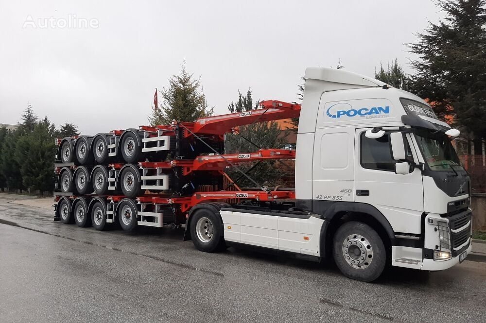 Özgül 4 AXLE HIGH CUBE CONTAINER CARRIER - Επικαθήμενο μεταφοράς εμπορευματοκιβωτίων/ Κινητό αμάξωμα: φωτογραφία 5 Özgül 4 AXLE HIGH CUBE CONTAINER CARRIER - Επικαθήμενο μεταφοράς εμπορευματοκιβωτίων/ Κινητό αμάξωμα: φωτογραφία 5