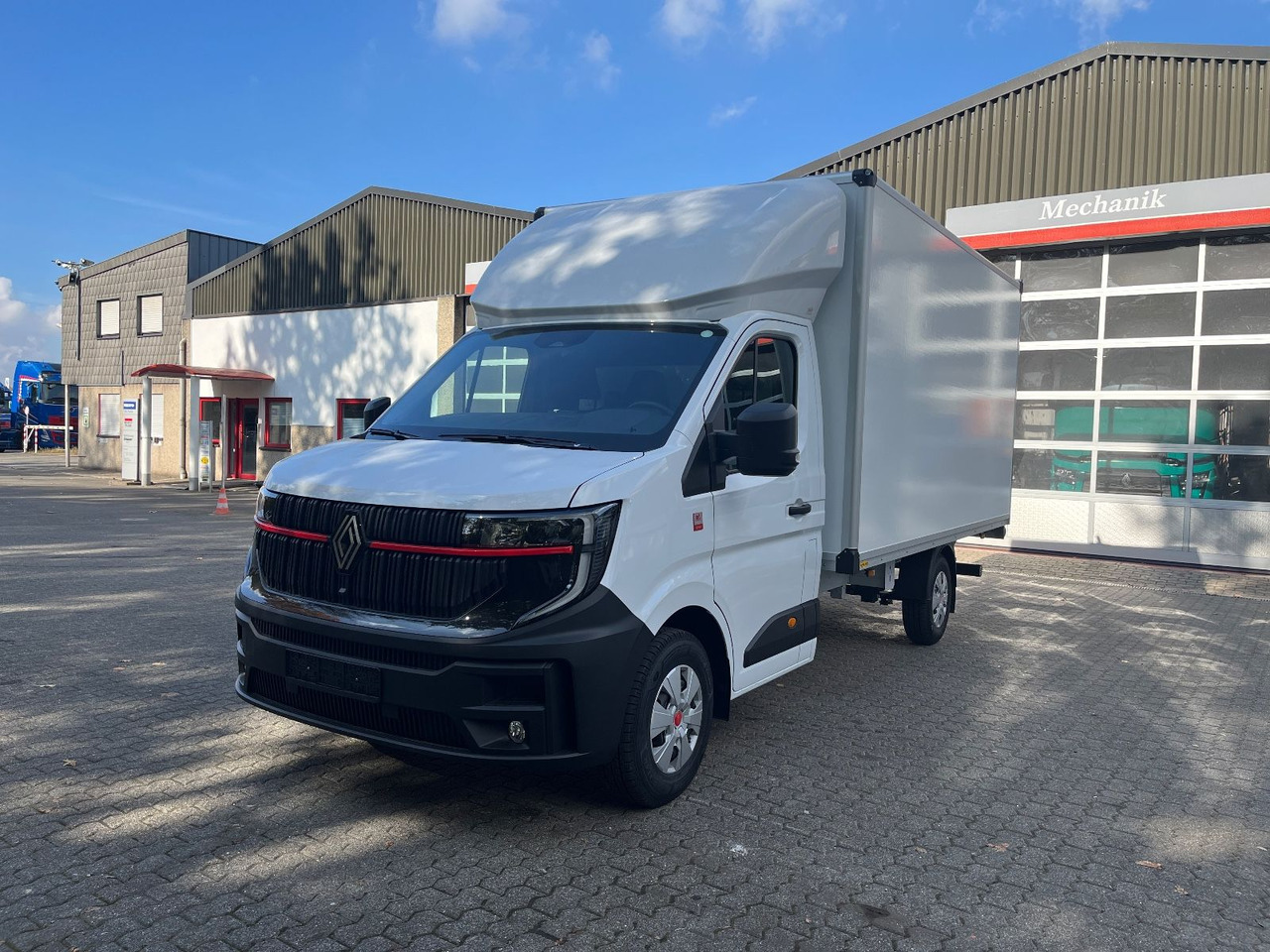 Renault MASTER MIT HUMBAUR KOFFERAUFBAU - Επαγγελματικό αυτοκίνητο κόφα: φωτογραφία 1 Renault MASTER MIT HUMBAUR KOFFERAUFBAU - Επαγγελματικό αυτοκίνητο κόφα: φωτογραφία 1