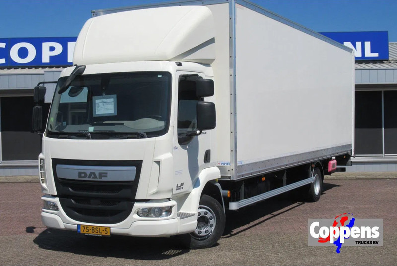 DAF LF 250 250 bak + klep + schuifzeil E6 - Φορτηγό μουσαμάς: φωτογραφία 1 DAF LF 250 250 bak + klep + schuifzeil E6 - Φορτηγό μουσαμάς: φωτογραφία 1