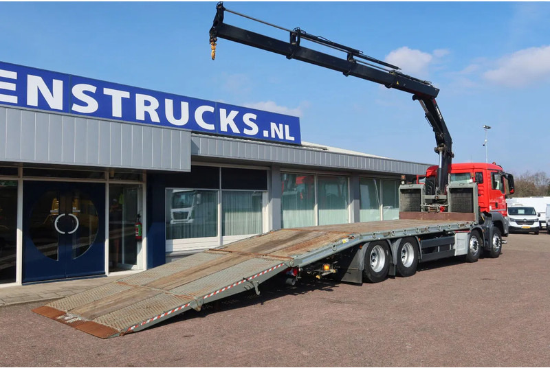 MAN TGS 35.360 8x2 Oprijwagen + HIAB 228 E 3 kraan. Radio grafisch + winch - Φορτηγό αυτοκινητάμαξα, Φορτηγό με γερανό: φωτογραφία 3 MAN TGS 35.360 8x2 Oprijwagen + HIAB 228 E 3 kraan. Radio grafisch + winch - Φορτηγό αυτοκινητάμαξα, Φορτηγό με γερανό: φωτογραφία 3