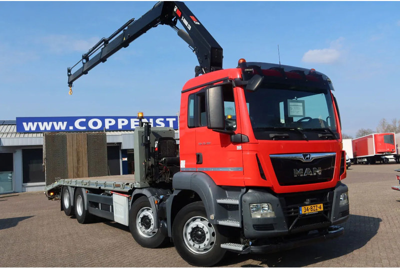 MAN TGS 35.360 8x2 Oprijwagen + HIAB 228 E 3 kraan. Radio grafisch + winch - Φορτηγό αυτοκινητάμαξα, Φορτηγό με γερανό: φωτογραφία 2 MAN TGS 35.360 8x2 Oprijwagen + HIAB 228 E 3 kraan. Radio grafisch + winch - Φορτηγό αυτοκινητάμαξα, Φορτηγό με γερανό: φωτογραφία 2