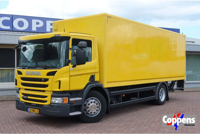 Scania P250 4x2 Bakwagen +Dhollandia klep 1500 kg E6 - Φορτηγό κόφα: φωτογραφία 1 Scania P250 4x2 Bakwagen +Dhollandia klep 1500 kg E6 - Φορτηγό κόφα: φωτογραφία 1