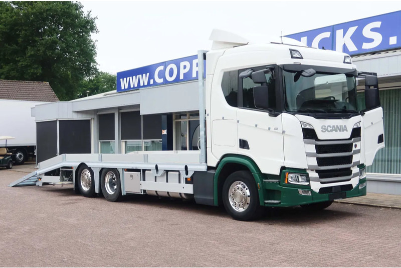 Scania R500 NGS Machinetransport 6x2 Hydralische oprijplaten - Φορτηγό αυτοκινητάμαξα: φωτογραφία 2 Scania R500 NGS Machinetransport 6x2 Hydralische oprijplaten - Φορτηγό αυτοκινητάμαξα: φωτογραφία 2