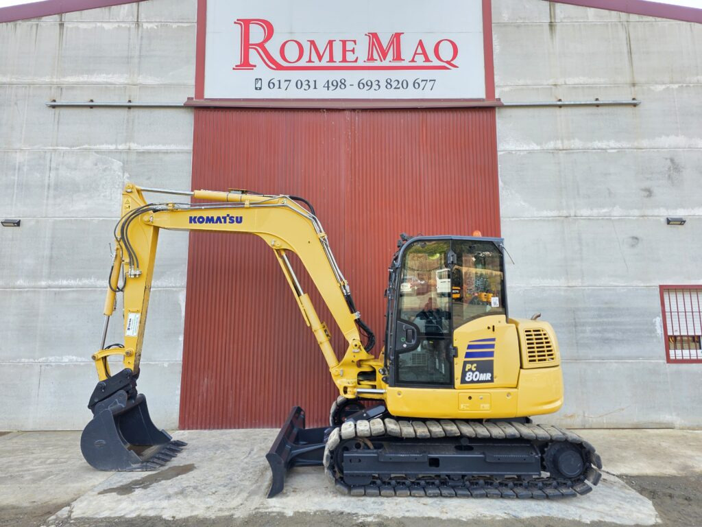 KOMATSU PC80MR-5EO - Μίνι εκσκαφέας: φωτογραφία 1 KOMATSU PC80MR-5EO - Μίνι εκσκαφέας: φωτογραφία 1