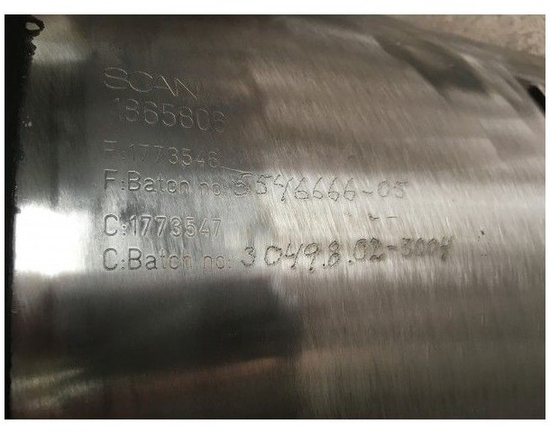 Katalysatoreinsatz Scania Euro 4 1865806 1773546 1773547 - Καταλυτικός μετατροπέας για Φορτηγό: φωτογραφία 4 Katalysatoreinsatz Scania Euro 4 1865806 1773546 1773547 - Καταλυτικός μετατροπέας για Φορτηγό: φωτογραφία 4