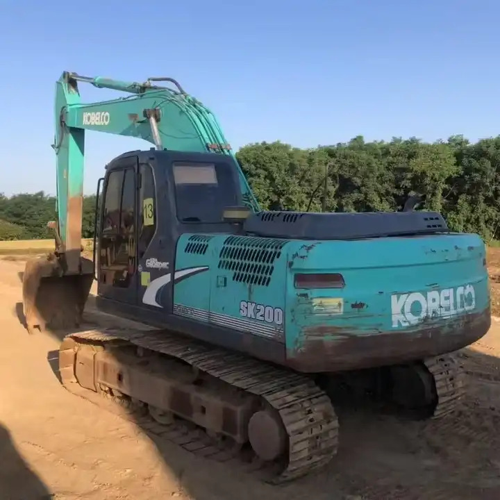Εκσκαφέας 20t Original Color 0.7 Japan Used Kobelco Sk200 Sk200-3 Crawler Excavator: φωτογραφία 1