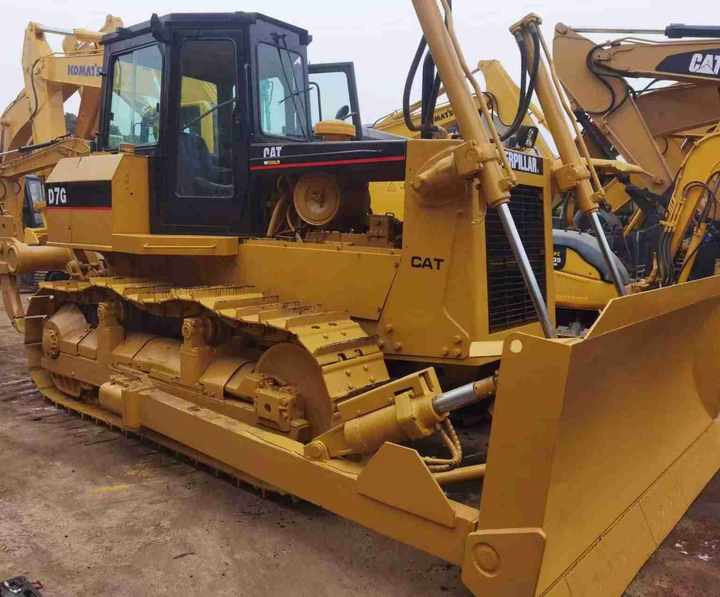 6-way Tilting Blade Caterpillar Crawler Bulldozer Cat D7G With Elevated Tracks Good Condition For Sale - Μπουλντόζα: φωτογραφία 1 6-way Tilting Blade Caterpillar Crawler Bulldozer Cat D7G With Elevated Tracks Good Condition For Sale - Μπουλντόζα: φωτογραφία 1