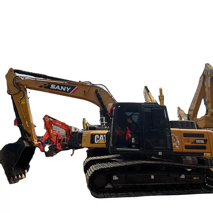 Factory Direct Sale Sany 215C Pro Excavator Machine 20ton SANY 215 SY215 SY215C SY215H Used Excavators in Shanghai - Εκσκαφέας: φωτογραφία 1 Factory Direct Sale Sany 215C Pro Excavator Machine 20ton SANY 215 SY215 SY215C SY215H Used Excavators in Shanghai - Εκσκαφέας: φωτογραφία 1