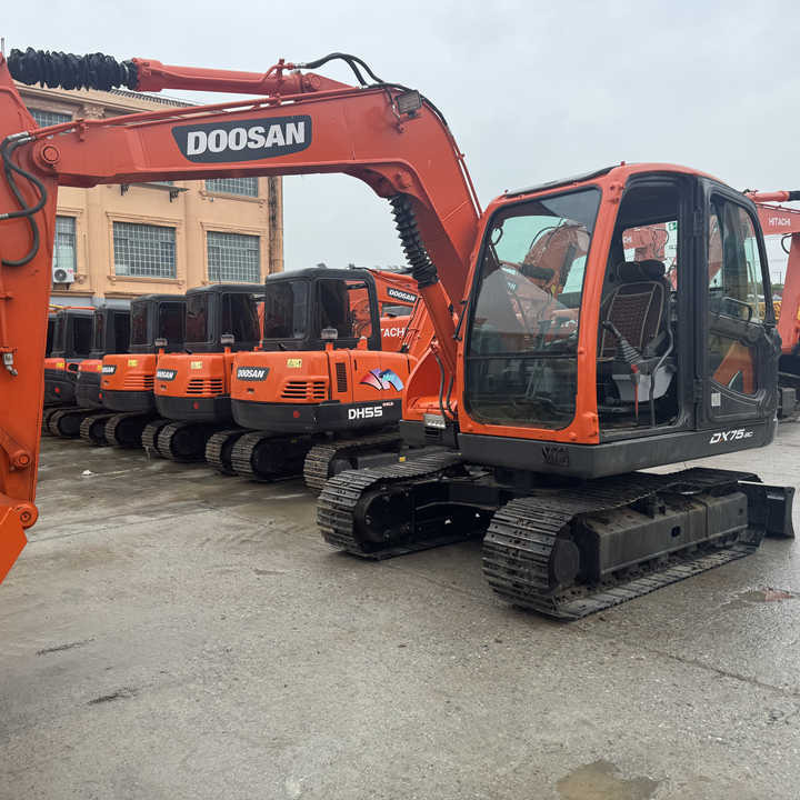 Used Excavator Doosan Dx75-9C Excavators Earth-moving Machinery Doosan Dx60 Dx80 Dx75-9c Dx225 Dh55 Dx60-9c for Sale - Ερπυστριοφόρος εκσκαφέας: φωτογραφία 1 Used Excavator Doosan Dx75-9C Excavators Earth-moving Machinery Doosan Dx60 Dx80 Dx75-9c Dx225 Dh55 Dx60-9c for Sale - Ερπυστριοφόρος εκσκαφέας: φωτογραφία 1