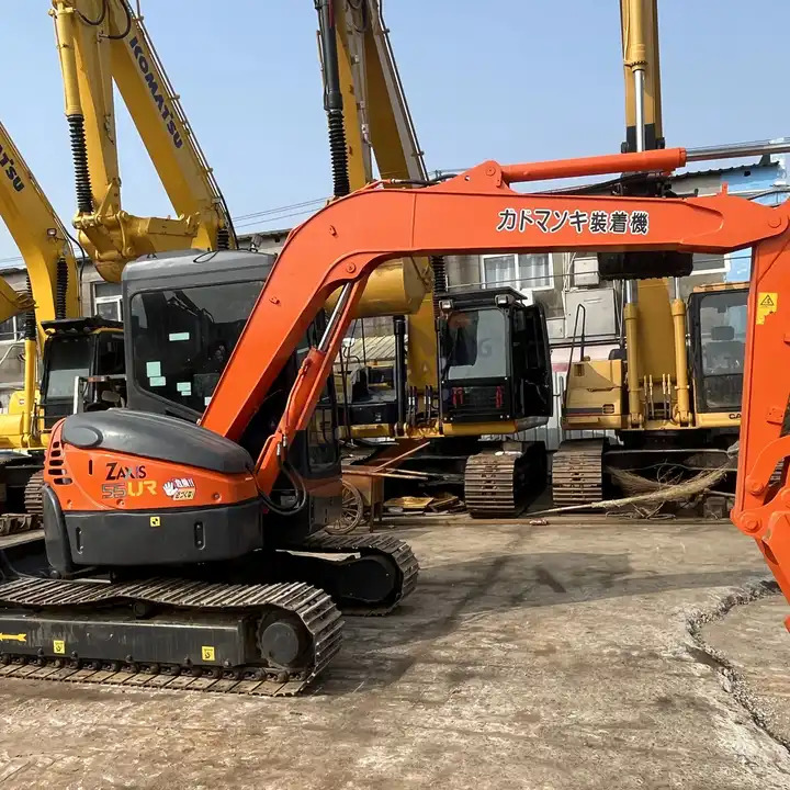 Used Hitachi excavator ZX55UR in good condition for sale - Μίνι εκσκαφέας: φωτογραφία 1 Used Hitachi excavator ZX55UR in good condition for sale - Μίνι εκσκαφέας: φωτογραφία 1