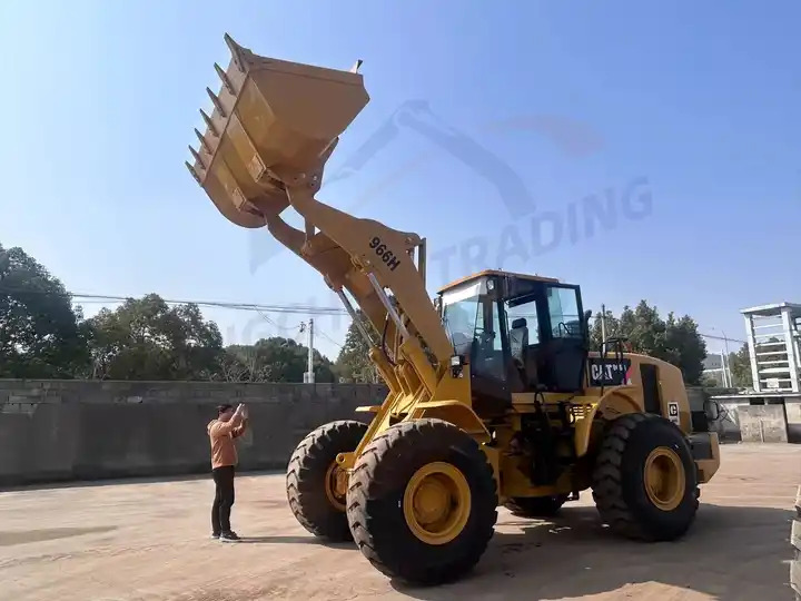 Ελαστιχοφόρος φορτωτής Used Japanese Cat966H Used Wheel Loaders Cheap Price Wheel Loader 966H second-hand construction machinery: φωτογραφία 6