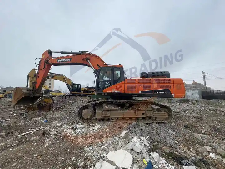 Ερπυστριοφόρος εκσκαφέας new arrival Used Doosan excavator DX520LC-9C in good condition for sale in good condition: φωτογραφία 6