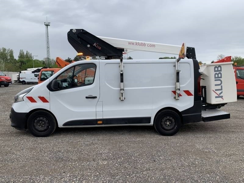 Renault Trafic Klubb K21B - 11,4m, 120 kg - Φορτηγό με εναέρια πλατφόρμα: φωτογραφία 5 Renault Trafic Klubb K21B - 11,4m, 120 kg - Φορτηγό με εναέρια πλατφόρμα: φωτογραφία 5