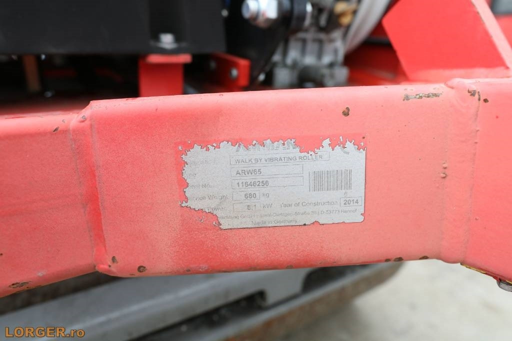 Ammann ARW 65 - Κόπανος συμπίεσης: φωτογραφία 3 Ammann ARW 65 - Κόπανος συμπίεσης: φωτογραφία 3