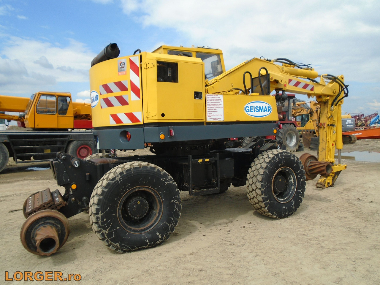 Geismar KGT-V  - Τροχοφόρος εκσκαφέας: φωτογραφία 3 Geismar KGT-V  - Τροχοφόρος εκσκαφέας: φωτογραφία 3