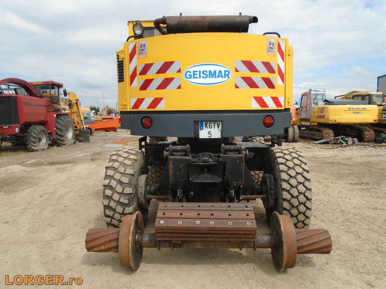 Geismar KGT-V  - Τροχοφόρος εκσκαφέας: φωτογραφία 5 Geismar KGT-V  - Τροχοφόρος εκσκαφέας: φωτογραφία 5