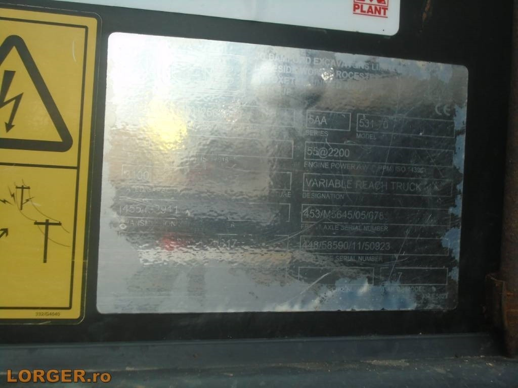 Τηλεσκοπικός φορτωτής JCB 531-70: φωτογραφία 14