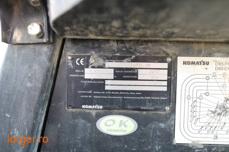 Μπουλντόζα Komatsu D 65 PX-18: φωτογραφία 24 Μπουλντόζα Komatsu D 65 PX-18: φωτογραφία 24