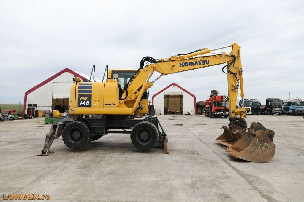 Komatsu PW 148-10 - Τροχοφόρος εκσκαφέας: φωτογραφία 3 Komatsu PW 148-10 - Τροχοφόρος εκσκαφέας: φωτογραφία 3