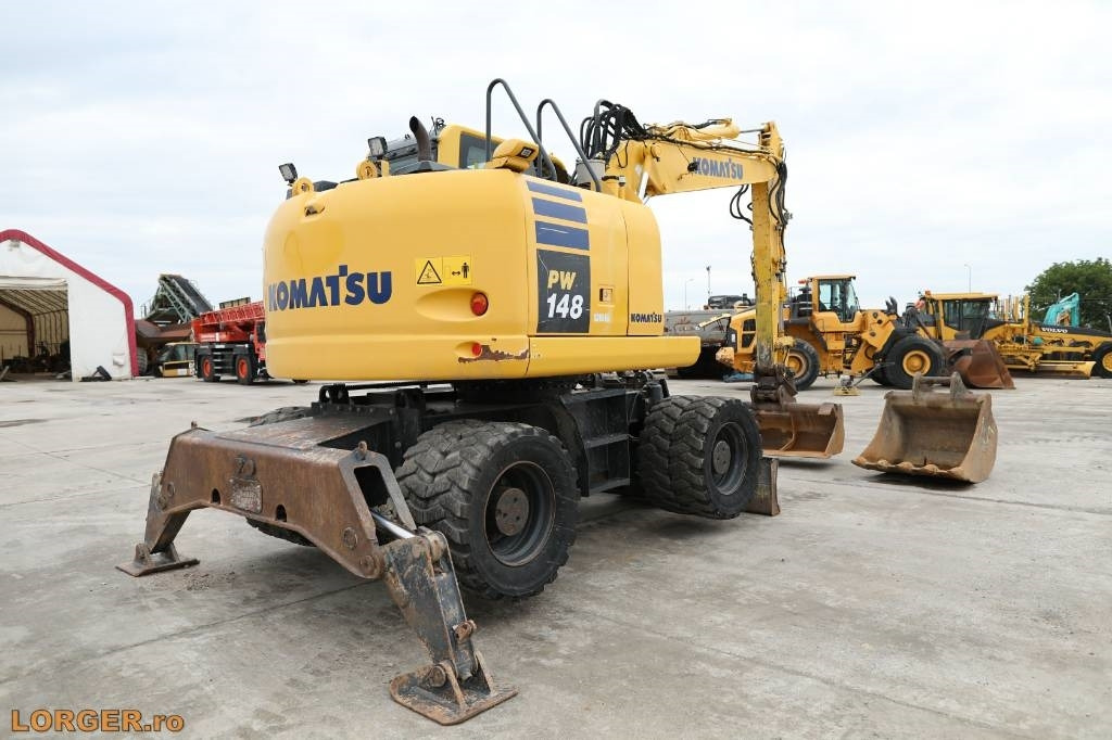 Komatsu PW 148-10 - Τροχοφόρος εκσκαφέας: φωτογραφία 4 Komatsu PW 148-10 - Τροχοφόρος εκσκαφέας: φωτογραφία 4