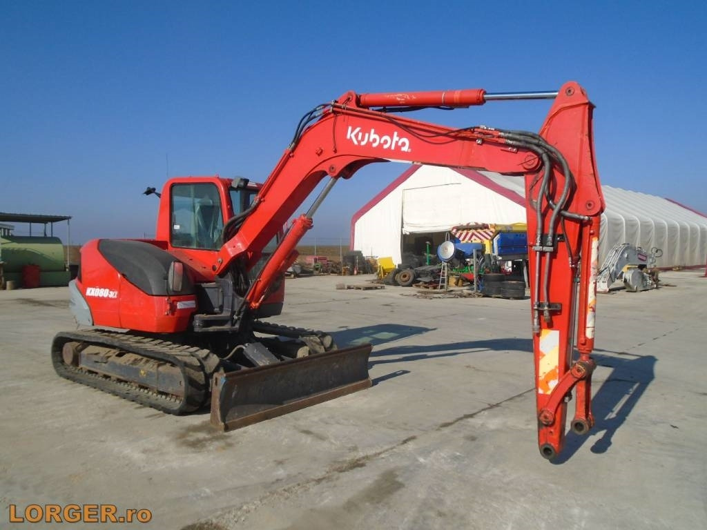 Kubota KX 080-3 - Ερπυστριοφόρος εκσκαφέας: φωτογραφία 4 Kubota KX 080-3 - Ερπυστριοφόρος εκσκαφέας: φωτογραφία 4