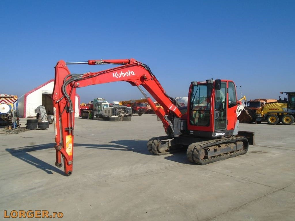 Kubota KX 080-3 - Ερπυστριοφόρος εκσκαφέας: φωτογραφία 1 Kubota KX 080-3 - Ερπυστριοφόρος εκσκαφέας: φωτογραφία 1