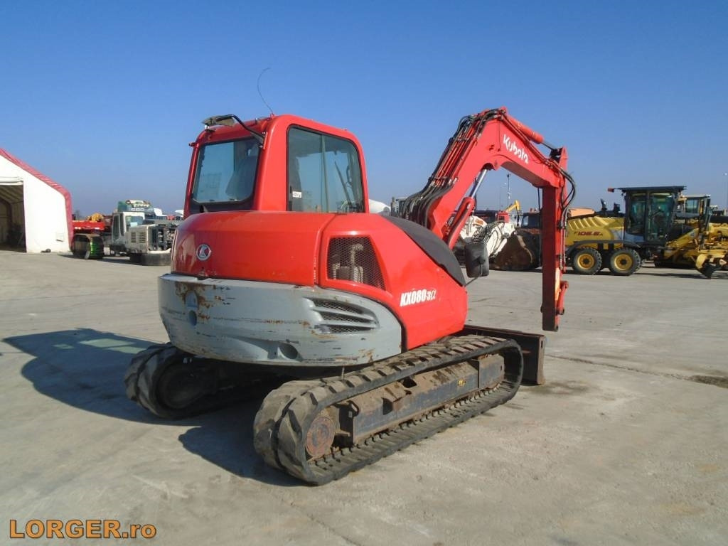 Kubota KX 080-3 - Ερπυστριοφόρος εκσκαφέας: φωτογραφία 3 Kubota KX 080-3 - Ερπυστριοφόρος εκσκαφέας: φωτογραφία 3