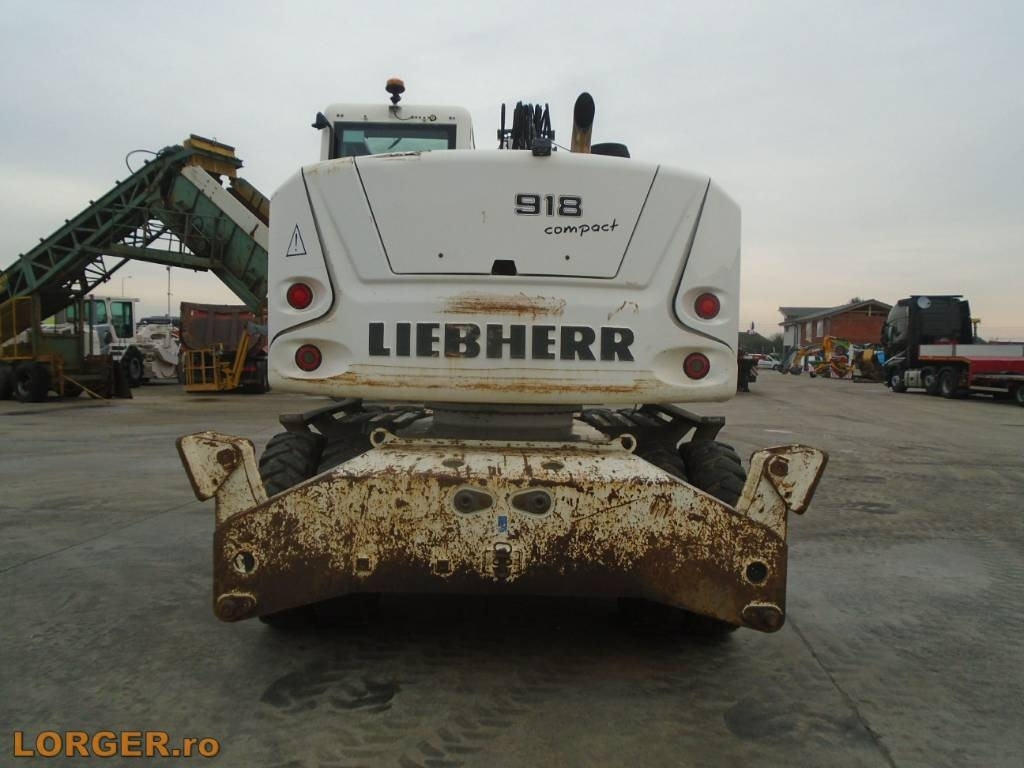 Liebherr A 918 Compact - Τροχοφόρος εκσκαφέας: φωτογραφία 5 Liebherr A 918 Compact - Τροχοφόρος εκσκαφέας: φωτογραφία 5