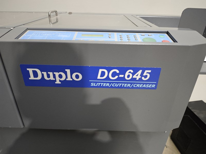 Duplo DocuCutter DC-645 | 2008 - Εκτυπωτική μηχανή: φωτογραφία 2 Duplo DocuCutter DC-645 | 2008 - Εκτυπωτική μηχανή: φωτογραφία 2