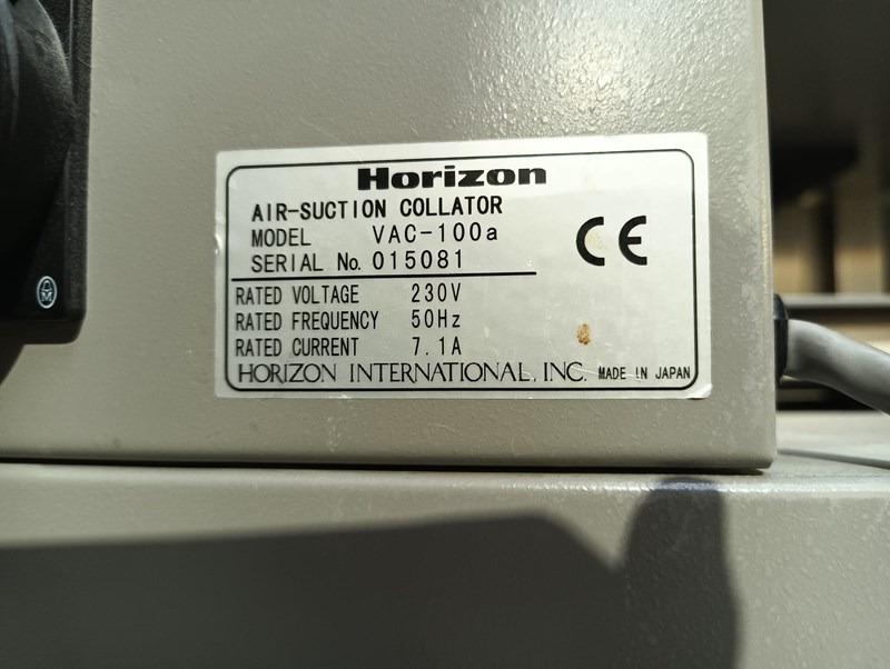 Horizon VAC-100a - Εκτυπωτική μηχανή: φωτογραφία 5 Horizon VAC-100a - Εκτυπωτική μηχανή: φωτογραφία 5