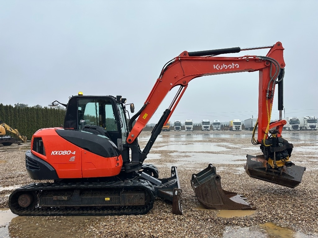 Kubota KX 080-4 ENGCON - Μίνι εκσκαφέας: φωτογραφία 5 Kubota KX 080-4 ENGCON - Μίνι εκσκαφέας: φωτογραφία 5