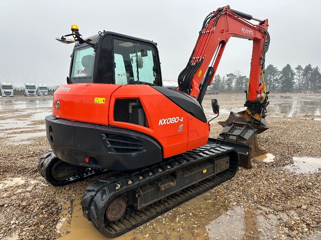 Kubota KX 080-4 ENGCON - Μίνι εκσκαφέας: φωτογραφία 4 Kubota KX 080-4 ENGCON - Μίνι εκσκαφέας: φωτογραφία 4