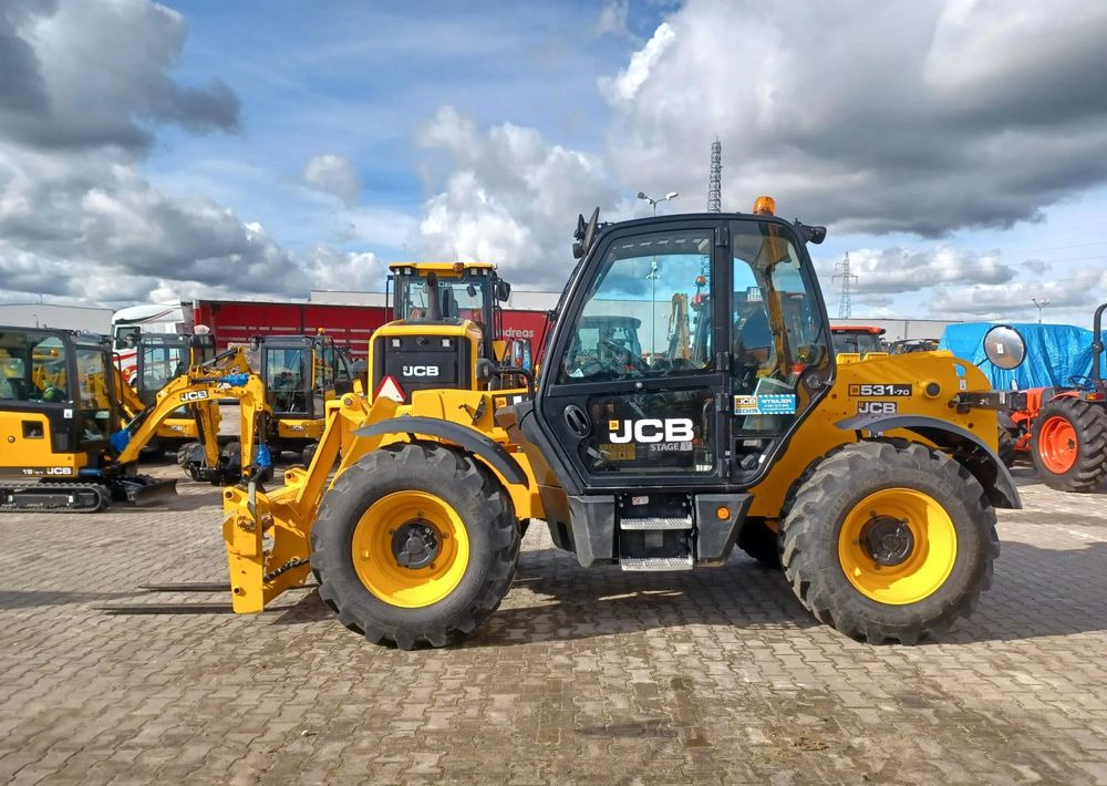 JCB 531-70 - Τηλεσκοπικός φορτωτής: φωτογραφία 3 JCB 531-70 - Τηλεσκοπικός φορτωτής: φωτογραφία 3
