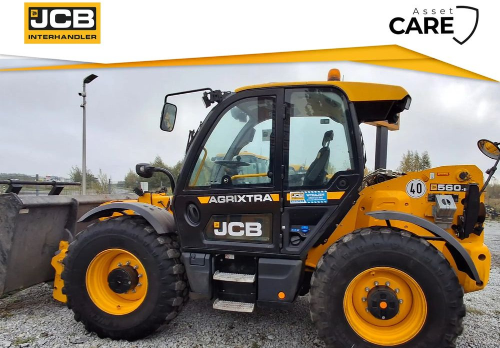 JCB 560-80 - Τηλεσκοπικός φορτωτής: φωτογραφία 1 JCB 560-80 - Τηλεσκοπικός φορτωτής: φωτογραφία 1