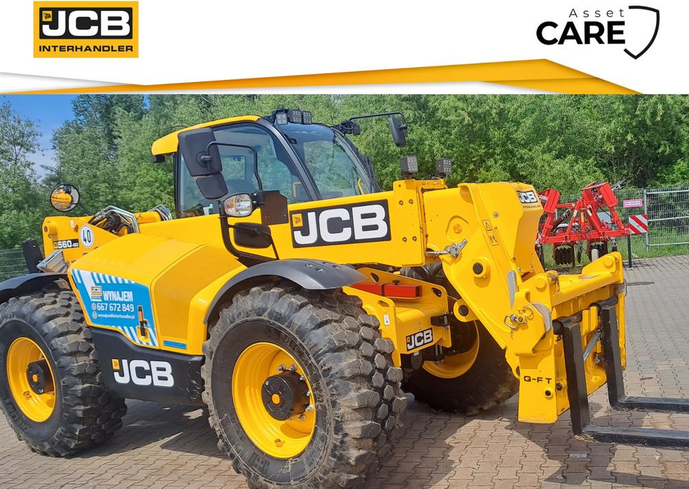 JCB 560-80 - Τηλεσκοπικός φορτωτής: φωτογραφία 1 JCB 560-80 - Τηλεσκοπικός φορτωτής: φωτογραφία 1