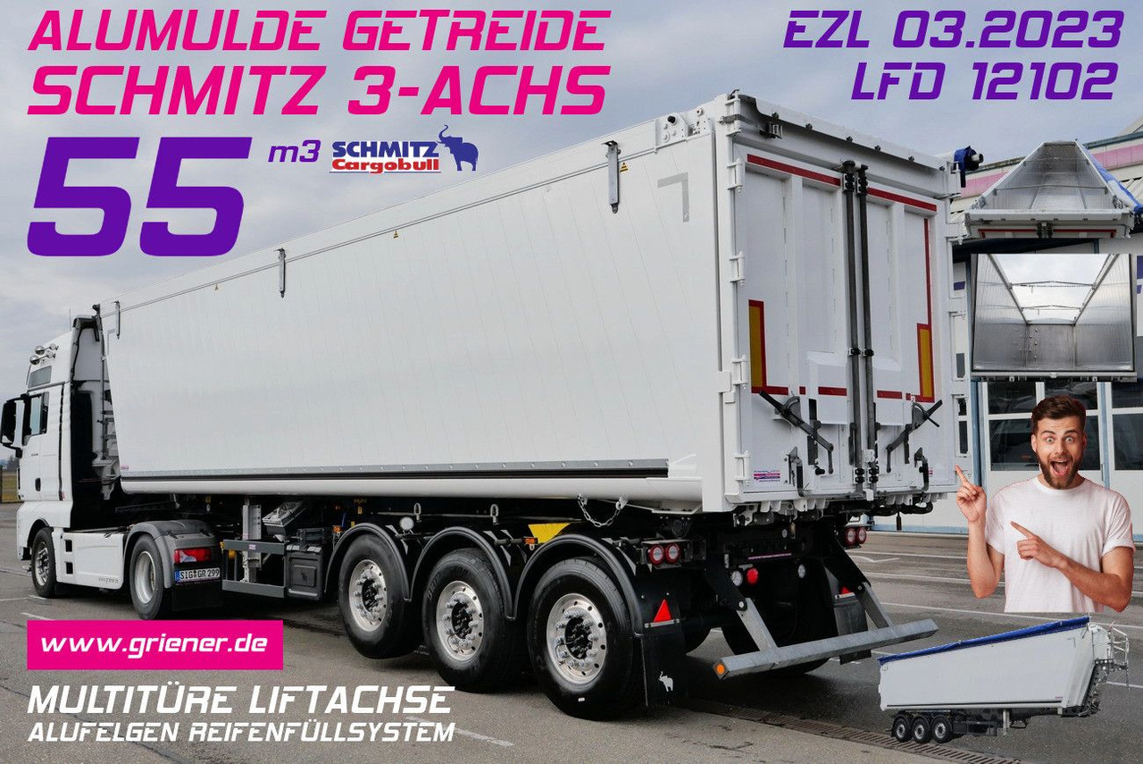 Schmitz Cargobull SKI 24 ALUMULDE SL 9,6/ 50/55 m³ MULTITÜRE - Επικαθήμενο ανατρεπόμενο: φωτογραφία 1 Schmitz Cargobull SKI 24 ALUMULDE SL 9,6/ 50/55 m³ MULTITÜRE - Επικαθήμενο ανατρεπόμενο: φωτογραφία 1