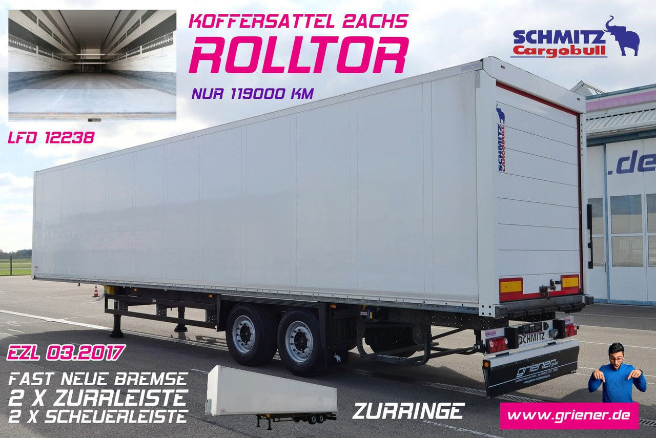 Schmitz Cargobull SKO 18 / ROLLTOR / ZURRLEISTE /ZURRINGE TOP !!!! - Επικαθήμενο κόφα: φωτογραφία 1 Schmitz Cargobull SKO 18 / ROLLTOR / ZURRLEISTE /ZURRINGE TOP !!!! - Επικαθήμενο κόφα: φωτογραφία 1