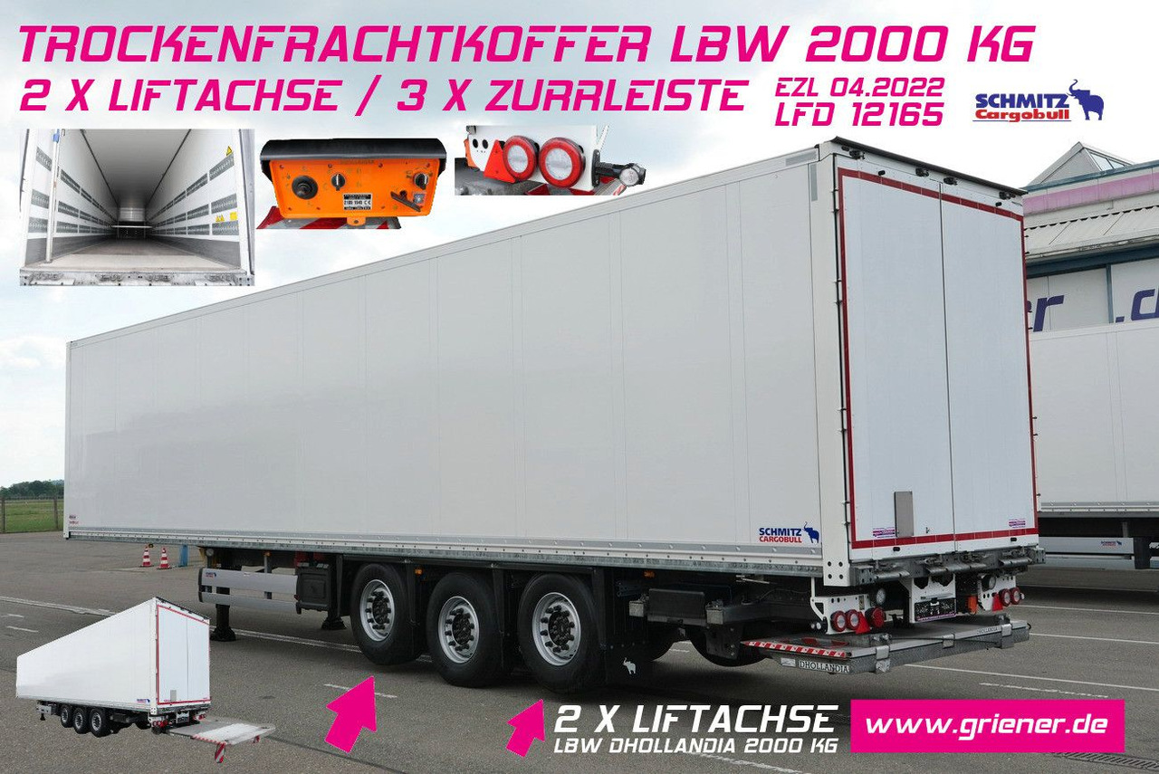 Schmitz Cargobull SKO 24/3 x ZURR/2 x LIFT /LBW 2000 kg / 2,70 - Επικαθήμενο κόφα: φωτογραφία 1 Schmitz Cargobull SKO 24/3 x ZURR/2 x LIFT /LBW 2000 kg / 2,70 - Επικαθήμενο κόφα: φωτογραφία 1