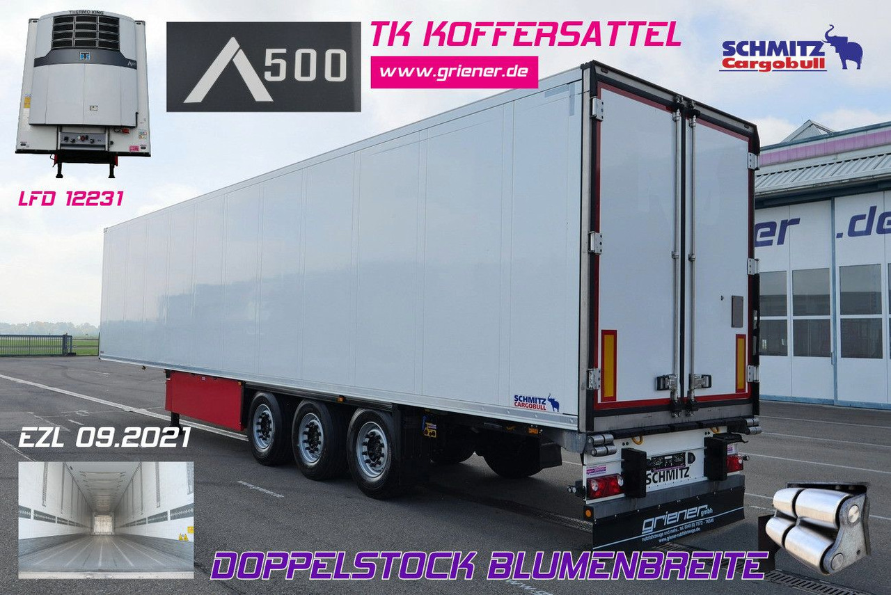 Schmitz Cargobull SKO 24/DOPPELSTOCK BLUMEN TK A500 DRP FP 45 - Επικαθήμενο ψυγείο: φωτογραφία 1 Schmitz Cargobull SKO 24/DOPPELSTOCK BLUMEN TK A500 DRP FP 45 - Επικαθήμενο ψυγείο: φωτογραφία 1