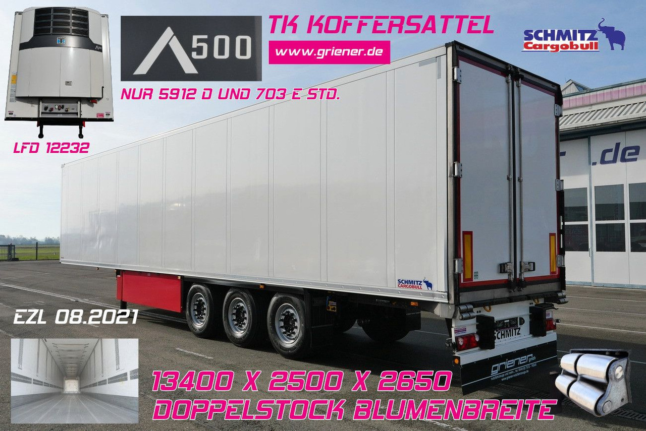 Schmitz Cargobull SKO 24/DOPPELSTOCK BLUMEN TK A500 DRP FP 45 - Επικαθήμενο κόφα: φωτογραφία 1 Schmitz Cargobull SKO 24/DOPPELSTOCK BLUMEN TK A500 DRP FP 45 - Επικαθήμενο κόφα: φωτογραφία 1