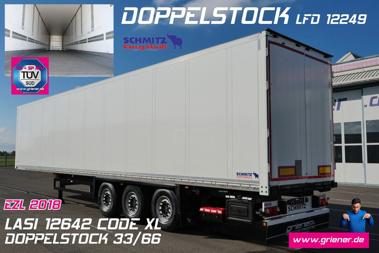 Schmitz Cargobull SKO 24/DOPPELSTOCK / ZURRLEISTE / LASI 12642 XL - Επικαθήμενο κόφα: φωτογραφία 1 Schmitz Cargobull SKO 24/DOPPELSTOCK / ZURRLEISTE / LASI 12642 XL - Επικαθήμενο κόφα: φωτογραφία 1