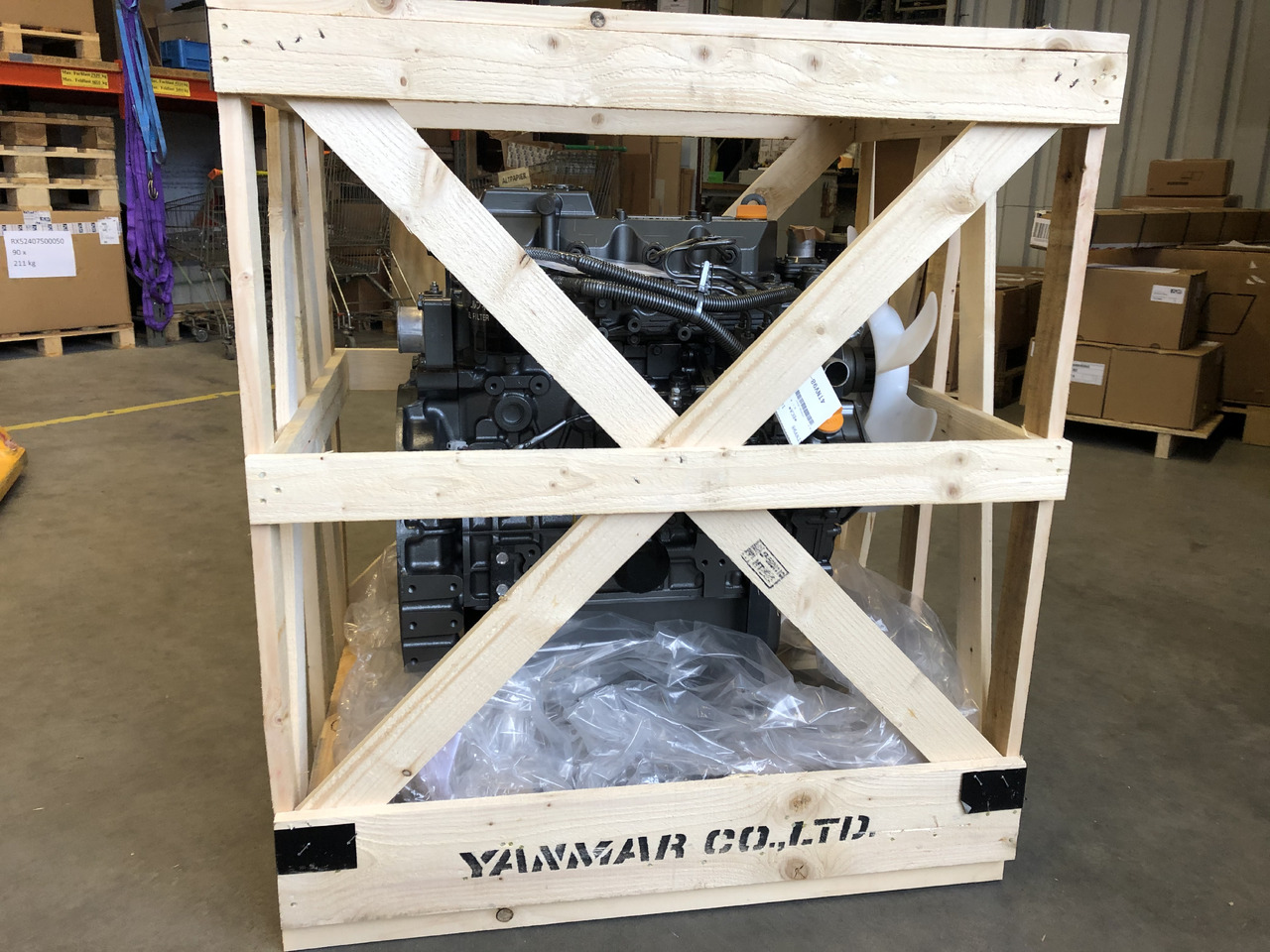 Yanmar 4TNV98 50,7kW/2500rpm - Κινητήρας για Κατασκευή μηχανήματα: φωτογραφία 2 Yanmar 4TNV98 50,7kW/2500rpm - Κινητήρας για Κατασκευή μηχανήματα: φωτογραφία 2