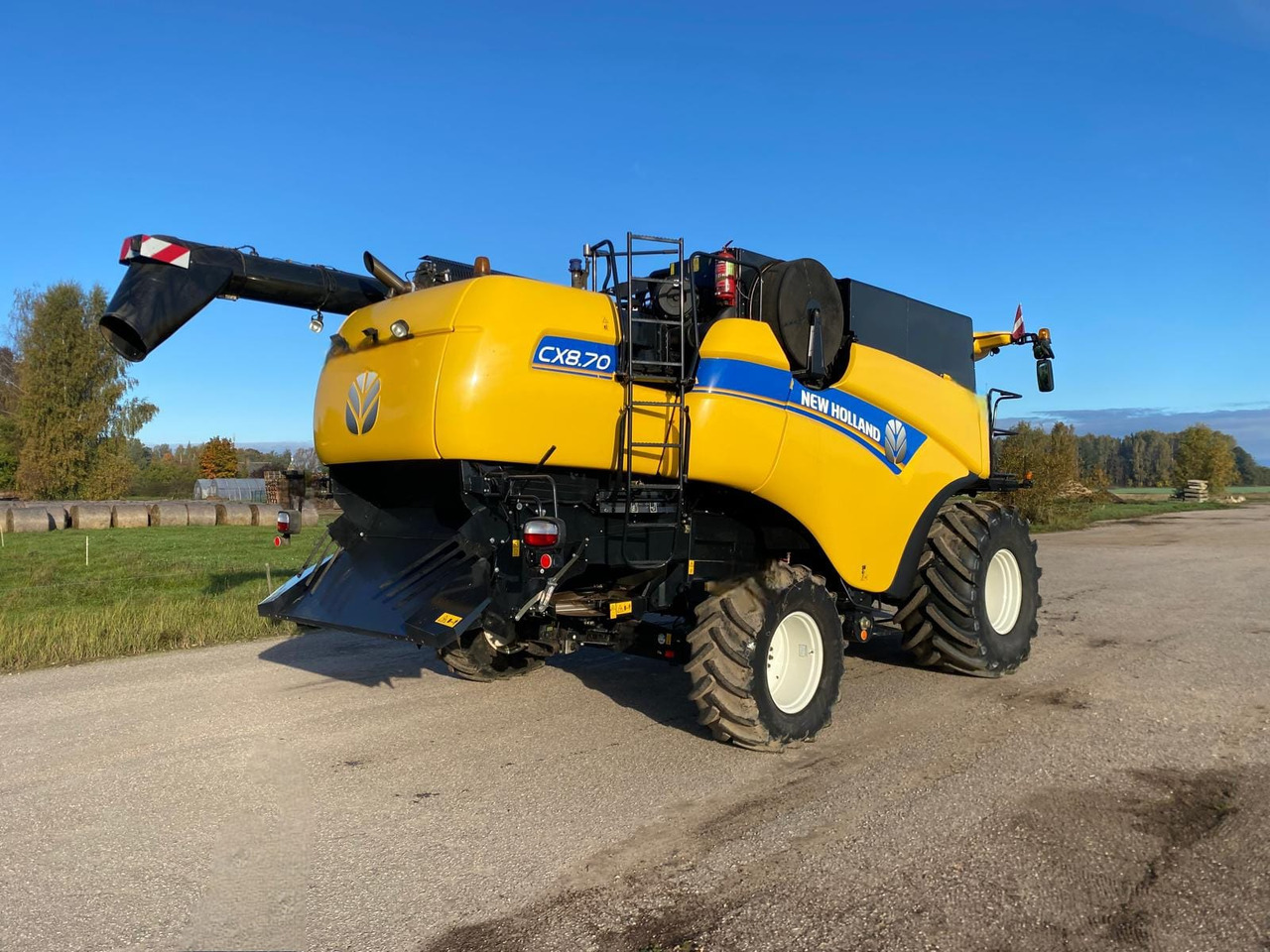 NEW HOLLAND CX8.70 - Μηχανή συγκομιδής: φωτογραφία 5 NEW HOLLAND CX8.70 - Μηχανή συγκομιδής: φωτογραφία 5