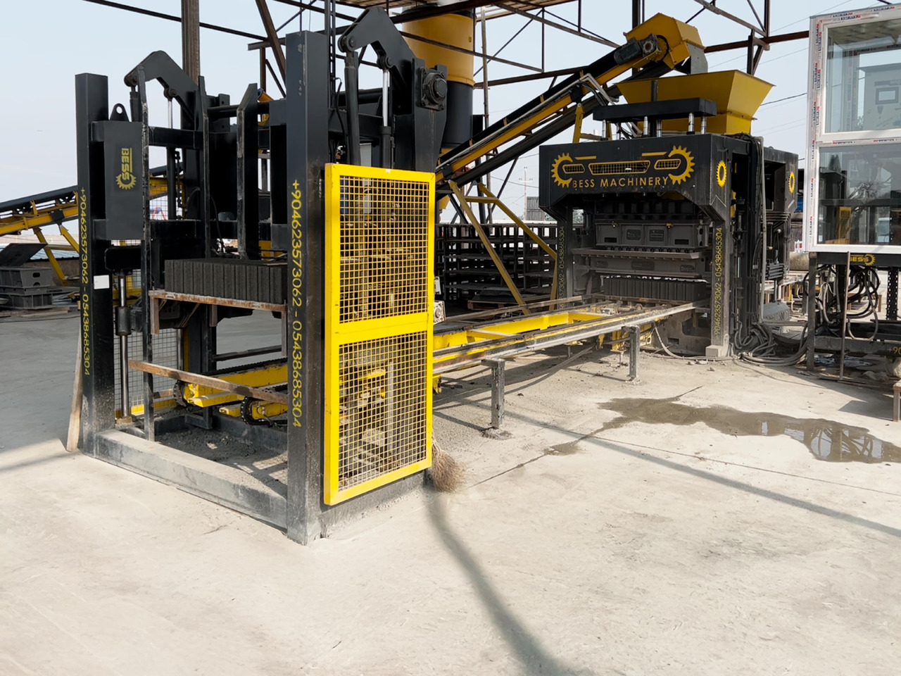 Automatic Concrete Block Machine | PRS-600 - Μηχάνημα κατασκευής τσιμεντόλιθων: φωτογραφία 1 Automatic Concrete Block Machine | PRS-600 - Μηχάνημα κατασκευής τσιμεντόλιθων: φωτογραφία 1