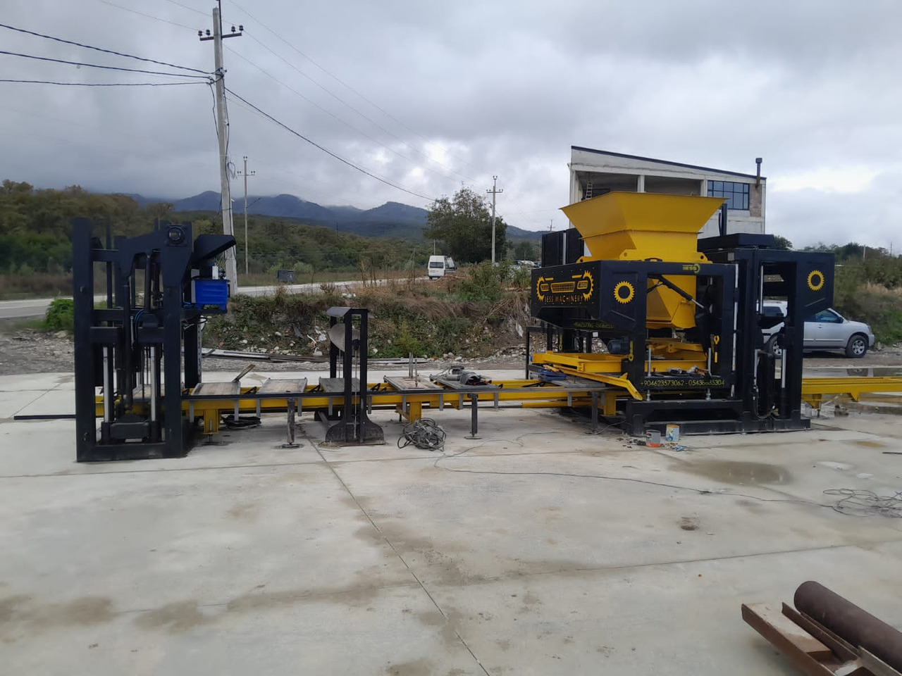 Automatic Concrete Block Machine | PRS-600 - Μηχάνημα κατασκευής τσιμεντόλιθων: φωτογραφία 4 Automatic Concrete Block Machine | PRS-600 - Μηχάνημα κατασκευής τσιμεντόλιθων: φωτογραφία 4