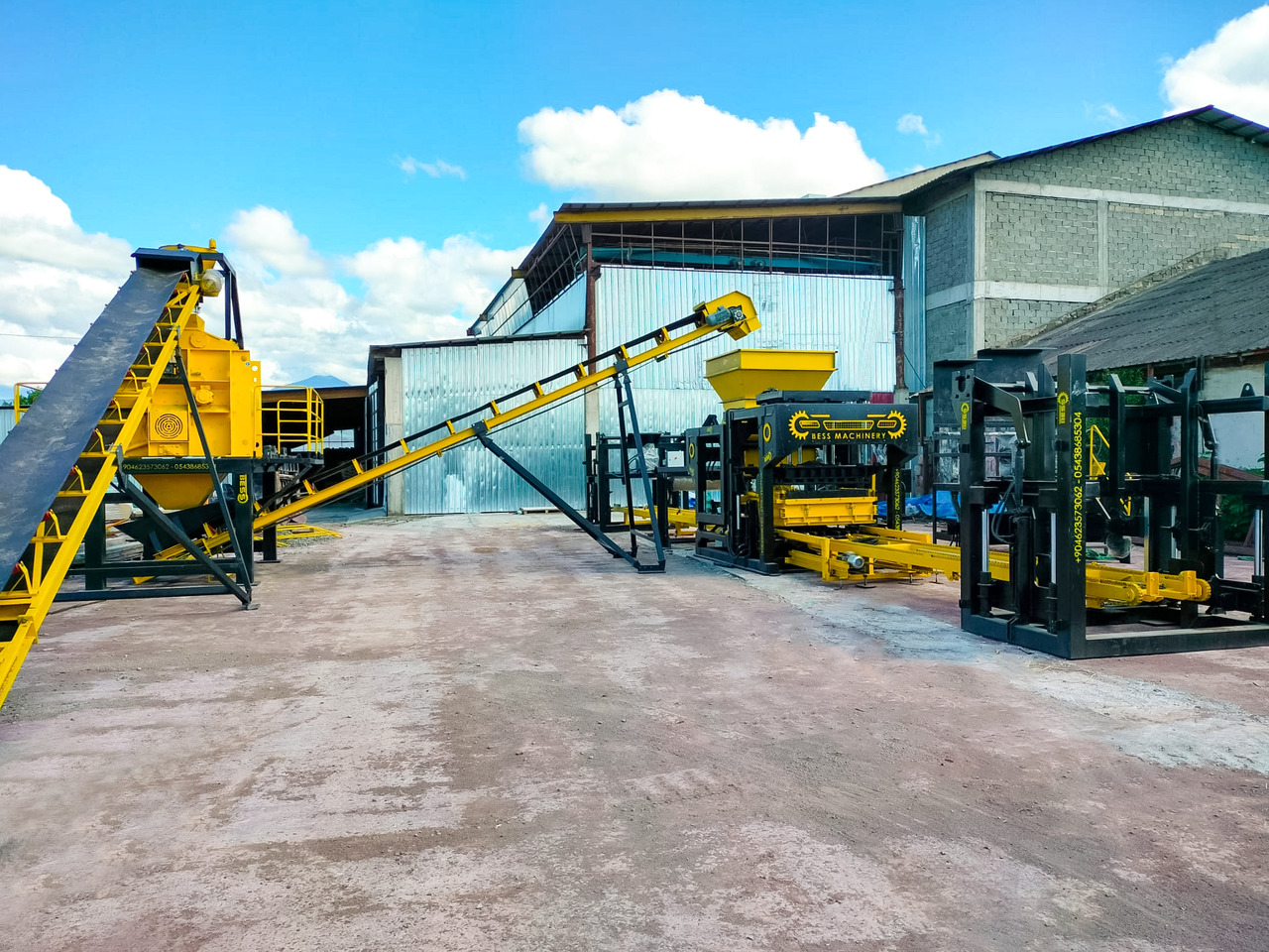 Bess Machine PRS-1200 | Automatic Concrete Block Machine - Μηχάνημα κατασκευής τσιμεντόλιθων: φωτογραφία 2 Bess Machine PRS-1200 | Automatic Concrete Block Machine - Μηχάνημα κατασκευής τσιμεντόλιθων: φωτογραφία 2