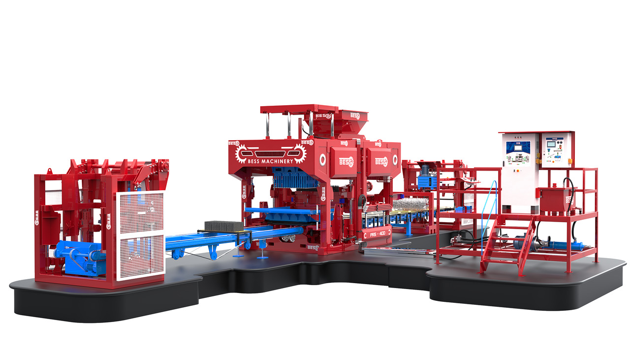 Concrete Block Machine | PRS-400 Fully Automatic - Μηχάνημα κατασκευής τσιμεντόλιθων: φωτογραφία 1 Concrete Block Machine | PRS-400 Fully Automatic - Μηχάνημα κατασκευής τσιμεντόλιθων: φωτογραφία 1