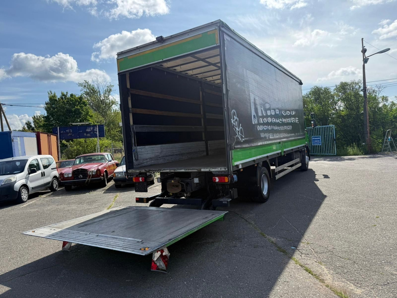 Φορτηγό μουσαμάς DAF LF 290: φωτογραφία 8 Φορτηγό μουσαμάς DAF LF 290: φωτογραφία 8